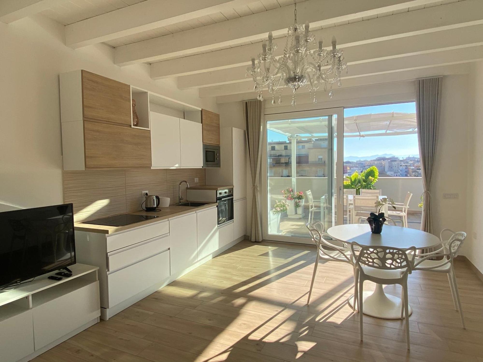 칼리아리 Rossini Penthouse 아파트 외부 사진
